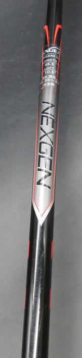 Nexgen Type 460 10.5° Driver Regular Graphite Shaft Golf Pride Grip