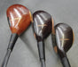 Set of 3 Daiwa Hi-Trac Handcrafted 1+, 3 & 4 Woods Regular Steel Shaffs & H/C