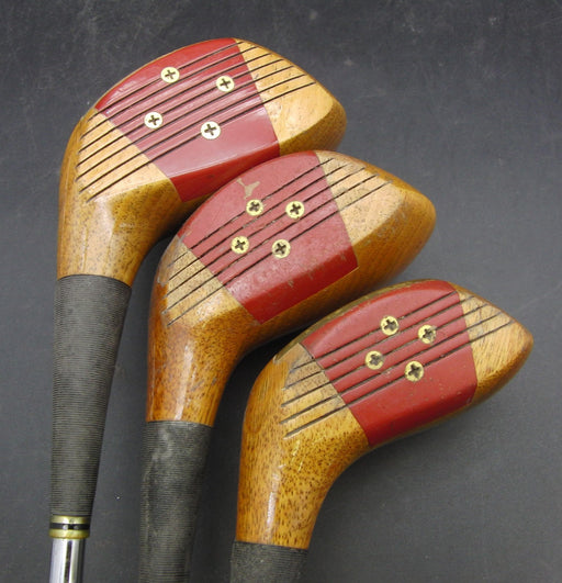 Set of 3 Prima Hardened 3-Wood + 5-Wood + Driver Regular Steel Shafts