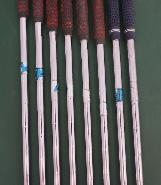 Vintage Ladies Set of 8 x Lady Craigton Stainless Irons 4-SW Ladies Steel Shaft