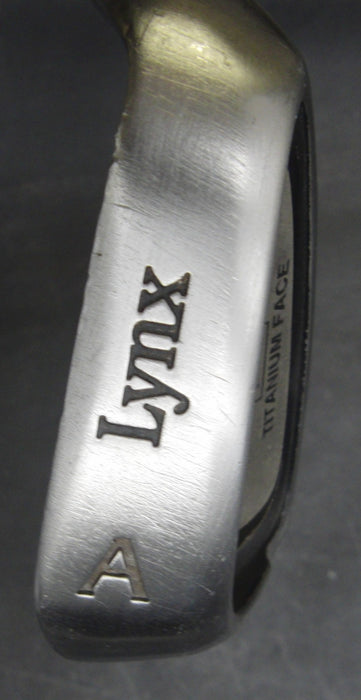 Lynx Super Stage Titanium Face Gap Wedge Regular Graphite Shaft Perfect Pro Grip