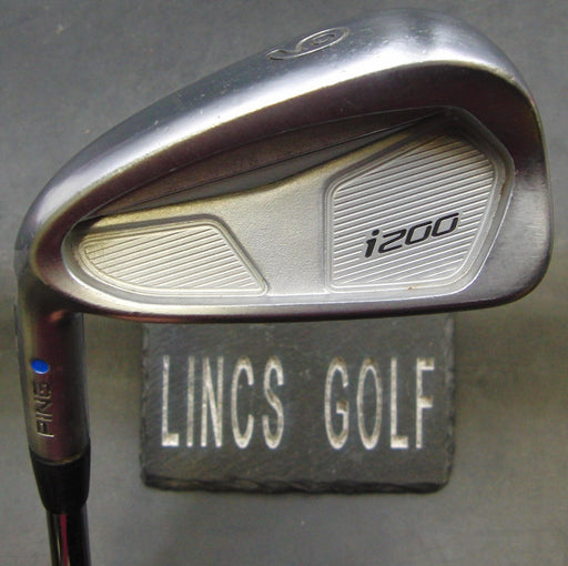 Left Handed Ping i200 Blue Dot 6 Iron Stiff Steel Shaft Ping Grip