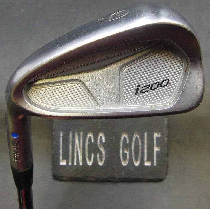Left Handed Ping i200 Blue Dot 6 Iron Stiff Steel Shaft Ping Grip
