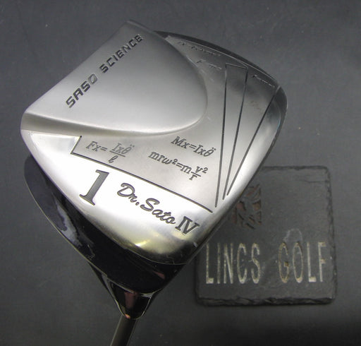 DR.Sata IV Saso Science Driver Stiff Graphite Shaft Team Saso Grip