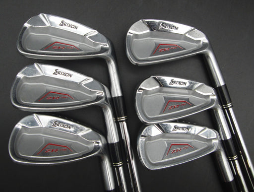 Set of 6x Srixon ZR-700 Forged Irons 5-PW Stiff Steel Shafts Iomic Grips*