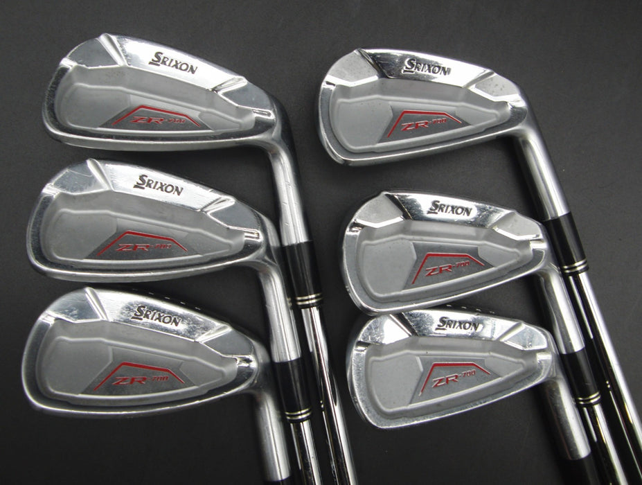Set of 6x Srixon ZR-700 Forged Irons 5-PW Stiff Steel Shafts Iomic Grips*