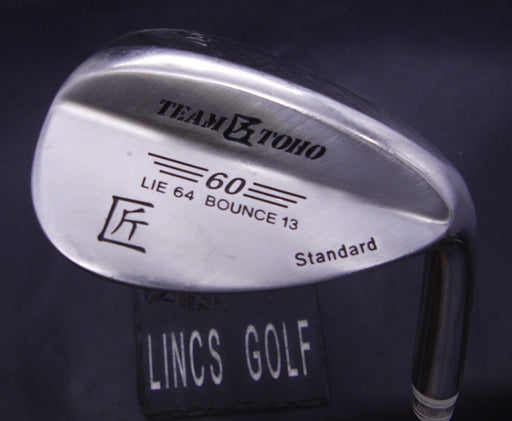Team Toho Standard 60° Lob Wedge Regular Steel Shaft Team Toho Grip