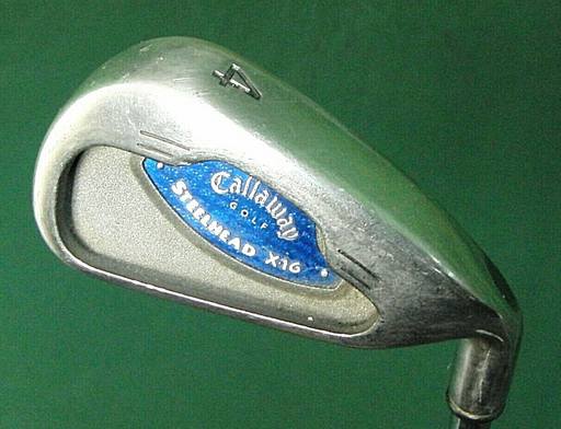 Callaway Steelhead X16 4 Iron Regular Steel Shaft SteelHead Grip