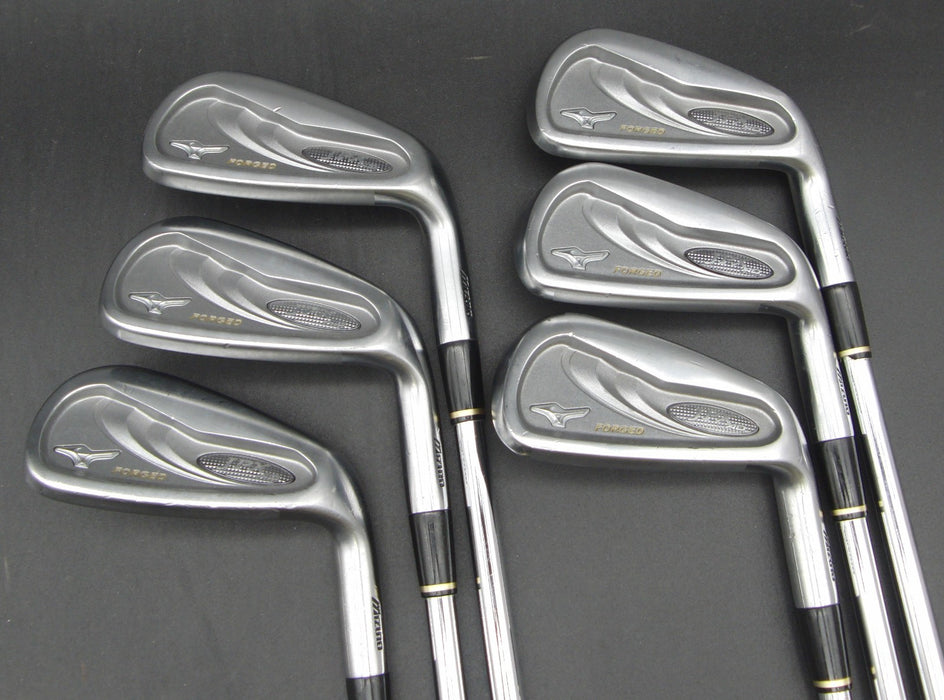 Set of 6x Mizuno JPX AD Forged Irons 5-PW Stiff Steel Shafts Mizuno Grips