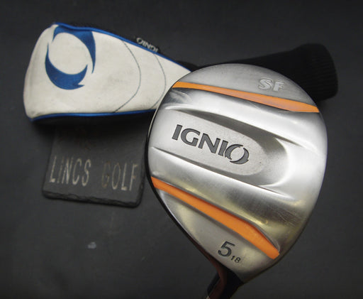 Ignio SF 18° 5 Wood Stiff Graphite Shaft Ignio Grip & Ignio HeadCover