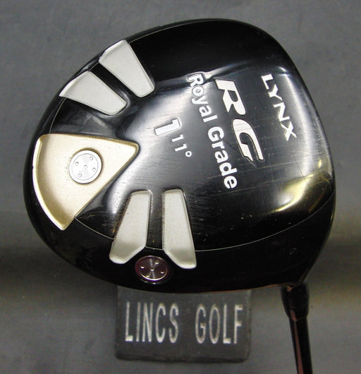 Lynx Royal Grade 11° 1 Wood/Driver Regular Graphite Shaft Lynx Grip & Lynx H/C