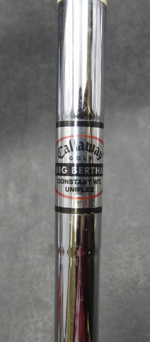 Callaway Big Bertha 2002 10 Iron Uniflex Steel Shaft Callaway Grip