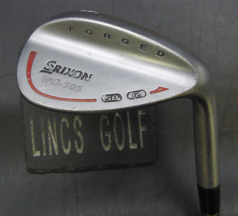 Srixon WG-705 Forged 58° Sand Wedge Wedge Flex Steel Shaft Iomic Grip