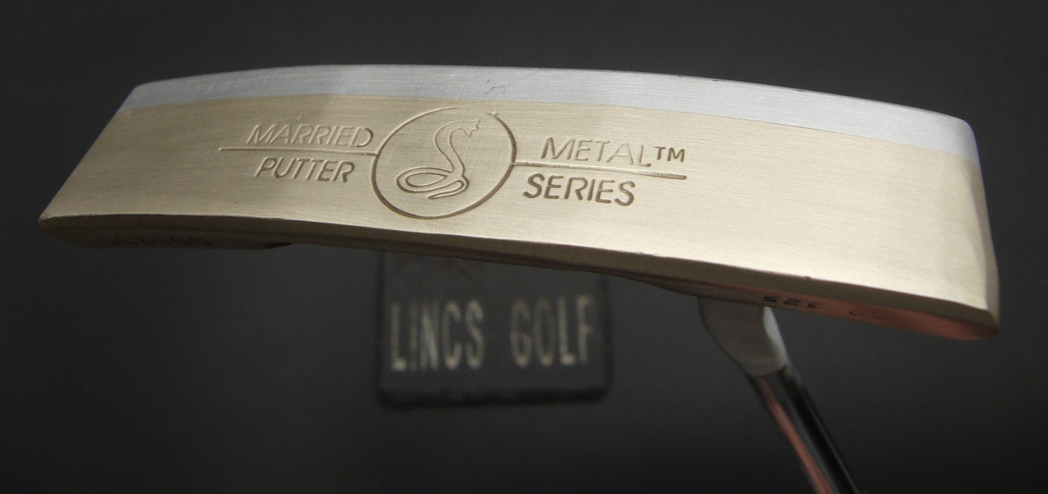 Cobra Married Metal Series Putter 88cm Playing Length Steel Shaft Cobra Grip