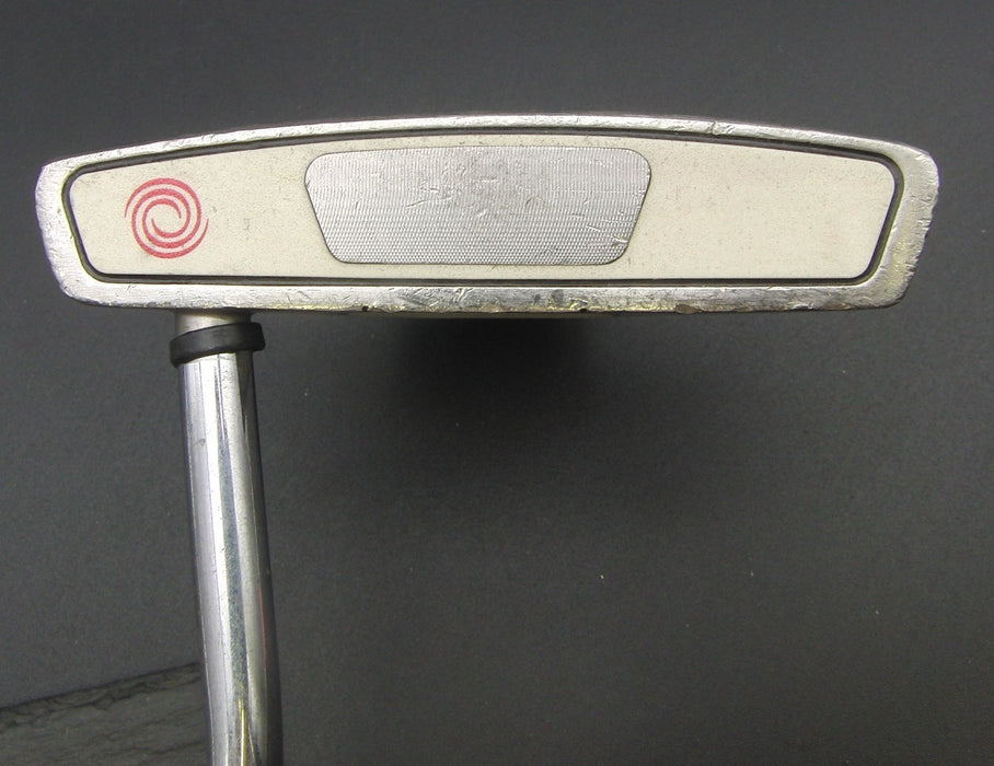 Odyssey White Steel 2-Ball Blade Putter 85cm Length Steel Shaft GolfPride Grip*