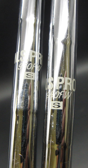 Set of 2 Royal Collection BBD's TRC 3 21° & 4 24° Hybrids Stiff Steel Shafts