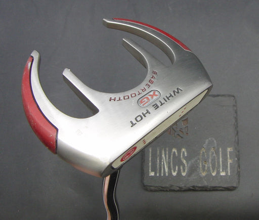 Odyssey White Hot XG Sabertooth Putter Steel Shaft 85cm Length Psyko Grip