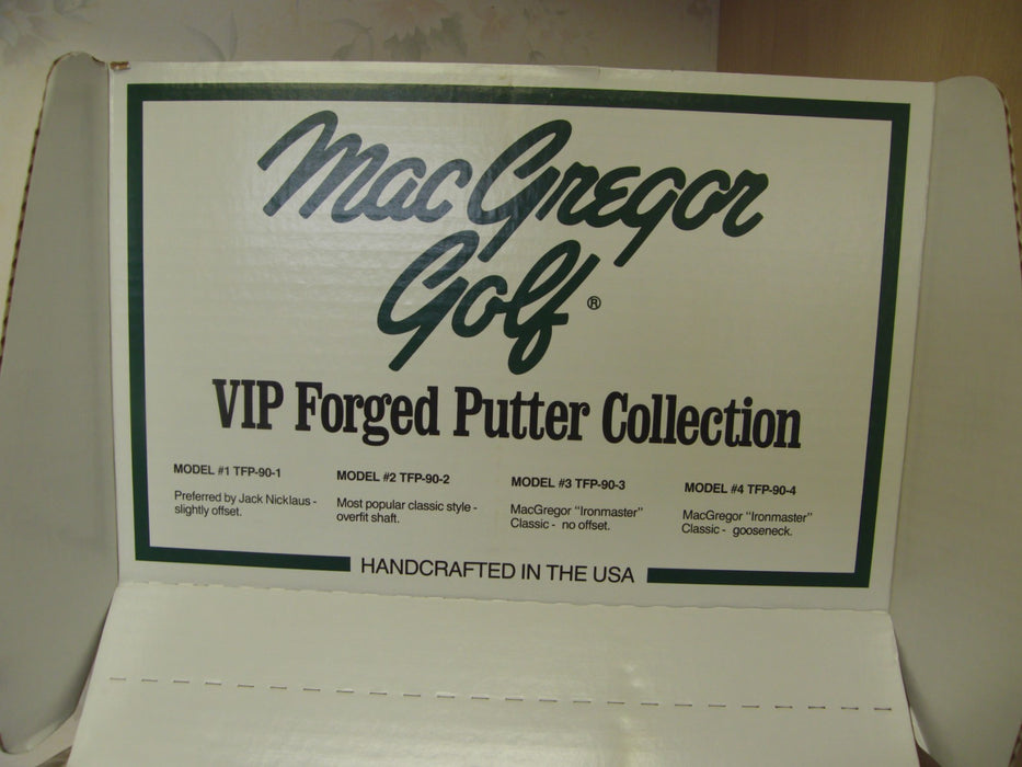Set of 4x Brand New MacGregor VIP TFP Putter 99cm Length Steel Shafts & HC