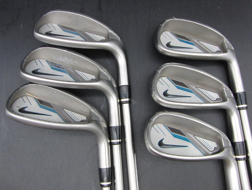 Set of 6x Nike Slingshot 5.0 6-SW Irons Uniflex Graphite Shafts Golf Pride Grips