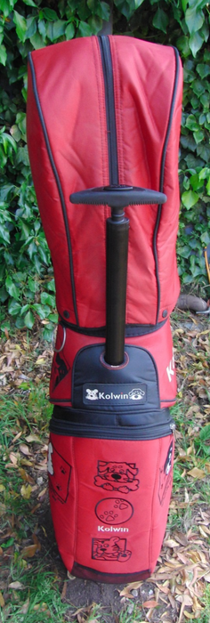 5 Division Kolwin Trolley Cart Carry Golf Clubs Bag With Wheels*