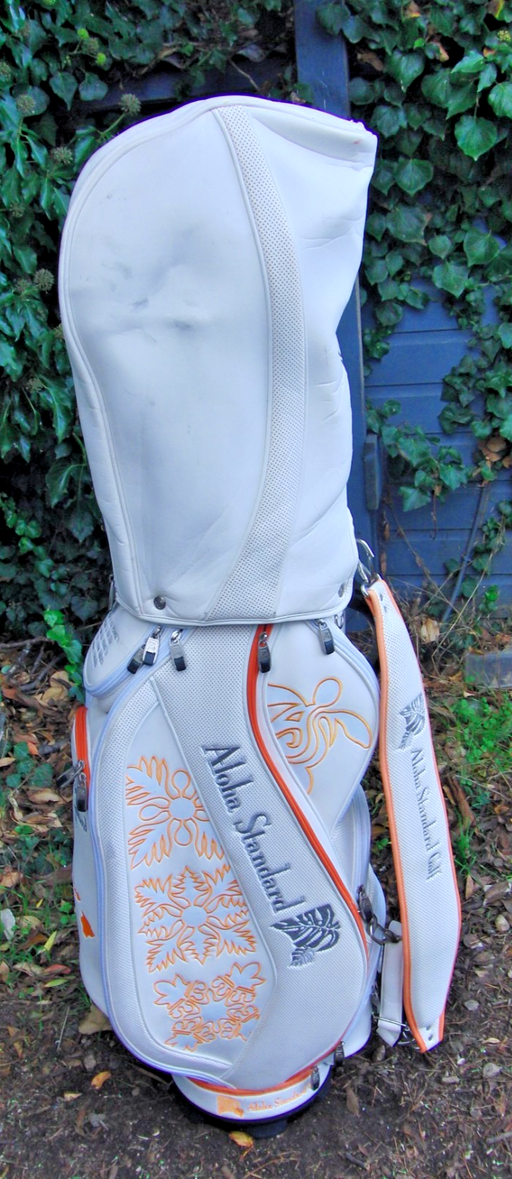 6 Division Aloha Standard Golf Cart Carry Trolley Golf Clubs Bag*