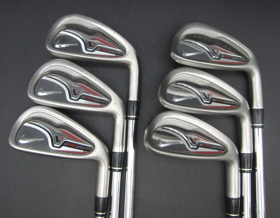 Set of 6x Nike VR Pro Cavity 5-PW Irons Stiff Steel Shafts Nike Grips*
