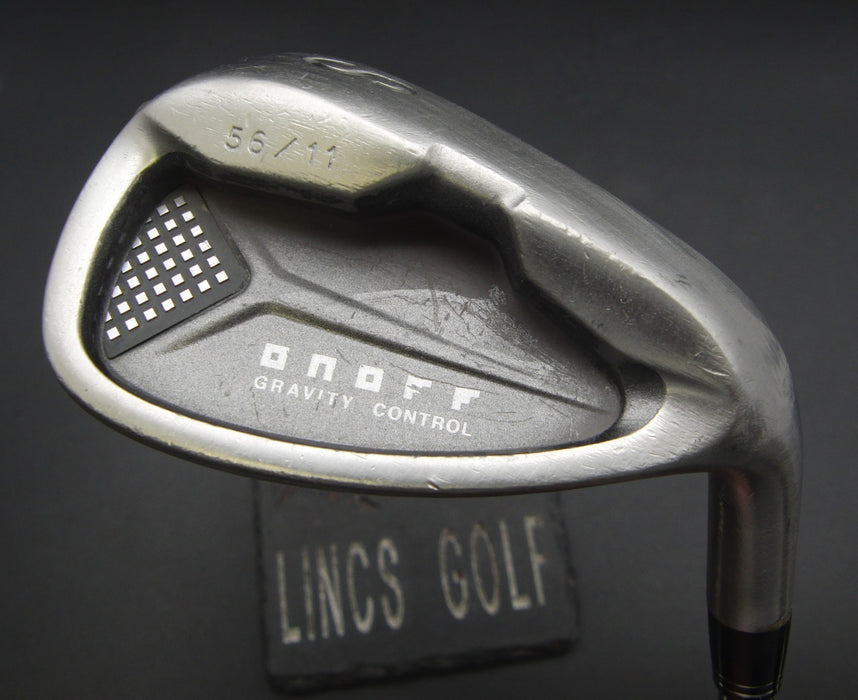 Onoff Gravity Control 56° Sand Wedge Stiff Steel Shaft Golf Pride Grip