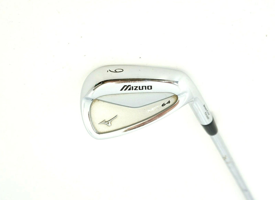 Mizuno MP64 Grain Flow Forged 9 Iron Stiff Steel Shaft Mizuno Grip