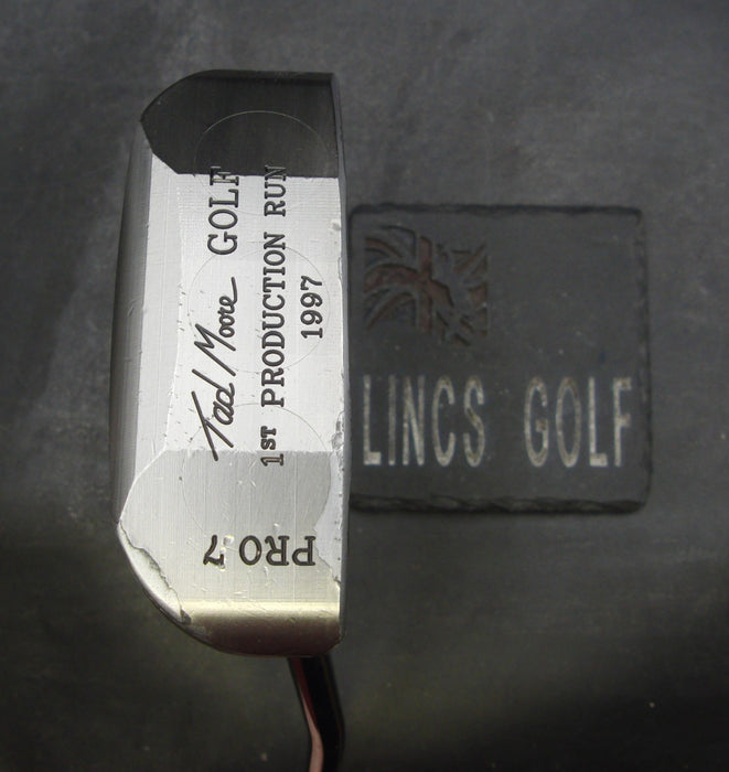 Maxfli Tad Moore 1st Production 1997 Putter Steel Shaft 88.5cm Length TAD Grip