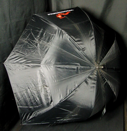 Golf Umbrella Woodworm Black Windproof Rainproof Sun Brolly Sports Shield 133cm