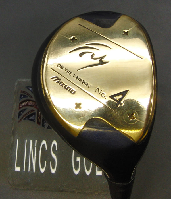 Ladies Japanese Mizuno On The Fairway 4 Wood Ladies Steel Shaft Mizuno Grip
