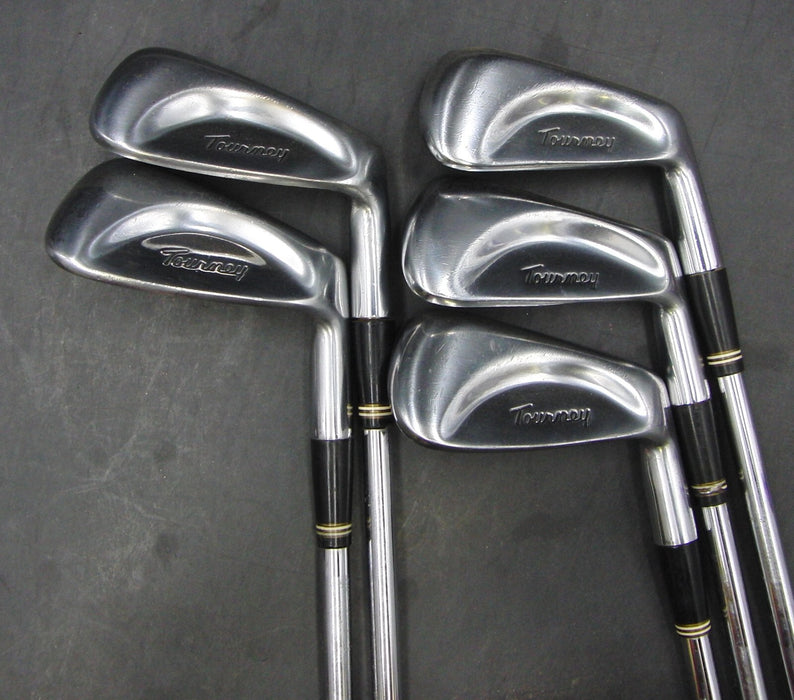 Set of 5 x MacGregor Tourney Irons 6-10 Regular Steel Shafts Unbranded Grip