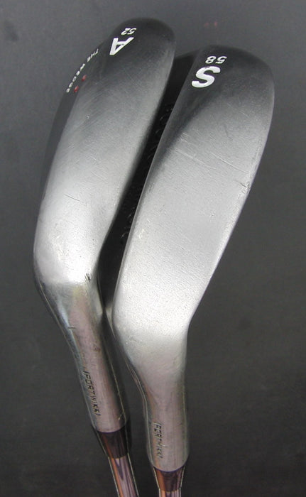 Set of 2 Bounce Magic Original Grind 52° Gap Wedge + 58° Sand Wedge