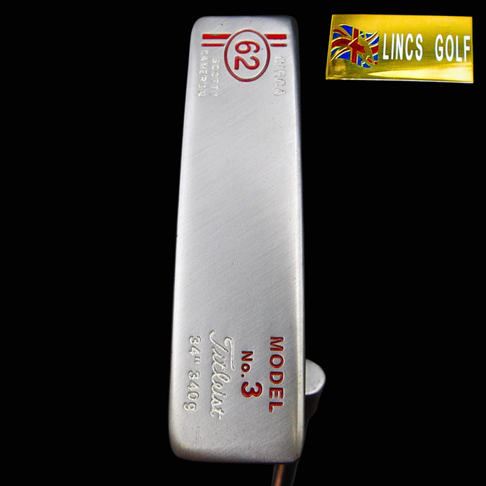 Refurbished Scotty Cameron Titleist Circa 62 Model No.3 Putter 87cm