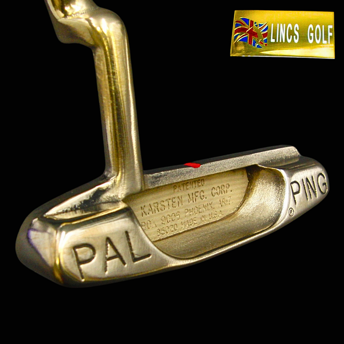 Custom Milled Saw Themed Pal Ping Putter 84cm Steel Shaft Genuine Leather HC
