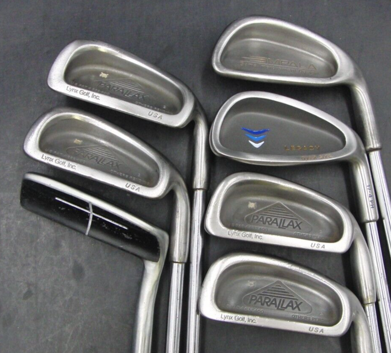 Set of Lynx Parallax 5-PW+ Golden Bear Driver+ 5 Wood+ 4 Hybrid+ P-501 Putter