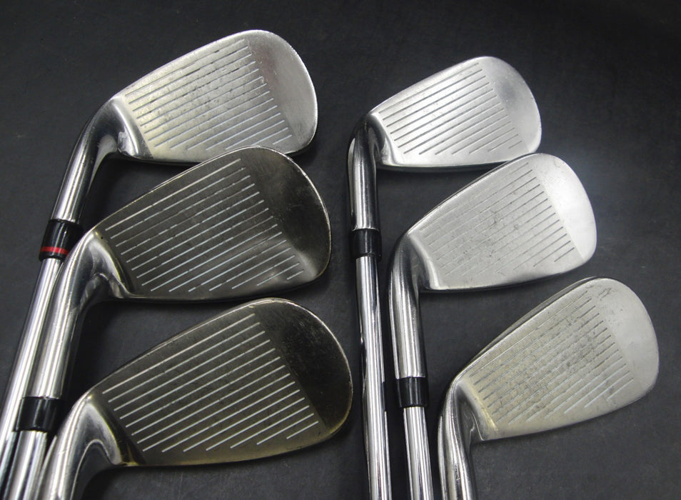 Set of 6x Maruman Verity Red V Irons 5-PW Stiff Steel Shafts STM Grips*