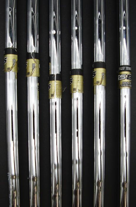 Set of 6x Bridgestone TourStage ViQ Irons 5-PW Stiff Steel Shafts Nexgen Grips*