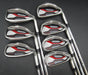 Set of 7x TaylorMade AeroBurner Irons 4-PW Regular Steel Shafts with Grips