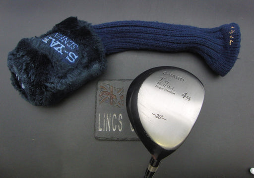S-Yard T-301 Senfina 20° 4 Wood Regular Graphite Shaft Black Grip + Head Cover