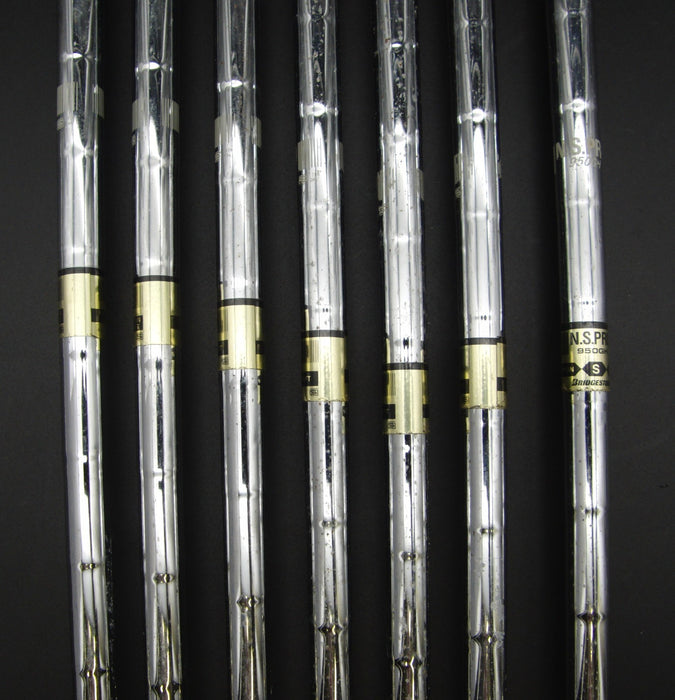 Set of 7x Bridgestone TourStage TS-202 Irons 3-6 & 8-PW Stiff Steel Shafts*