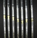 Set of 7x Bridgestone TourStage TS-202 Irons 3-6 & 8-PW Stiff Steel Shafts*