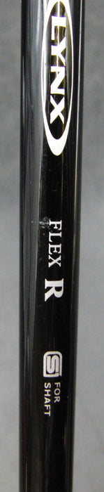 Lynx Black Cat RG 9 Iron Regular Graphite Shaft Lynx Grip