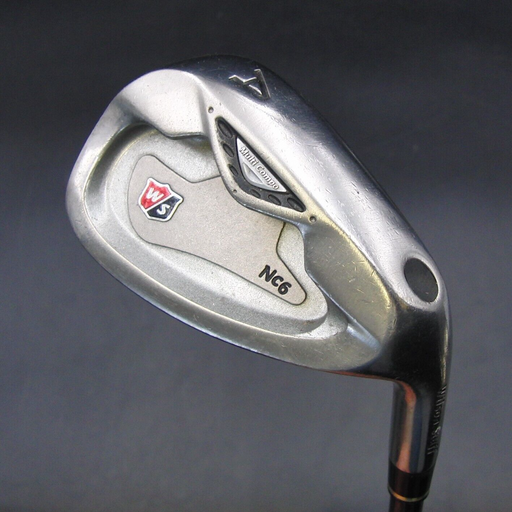 Wilson Staff NC6 Multi Compo Gap Wedge Regular Graphite Shaft Wilson Staff Grip