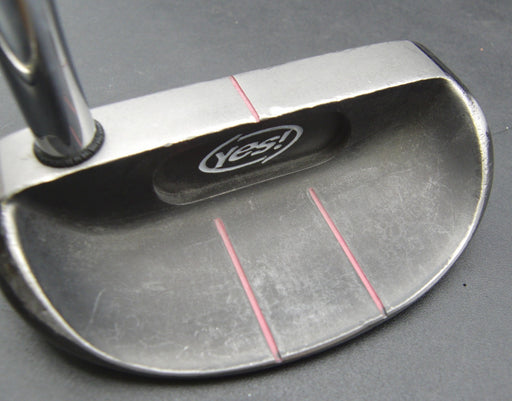 Yes! Golf Marilyn C-Groove Putter 83cm Length Steel Shaft with Grip