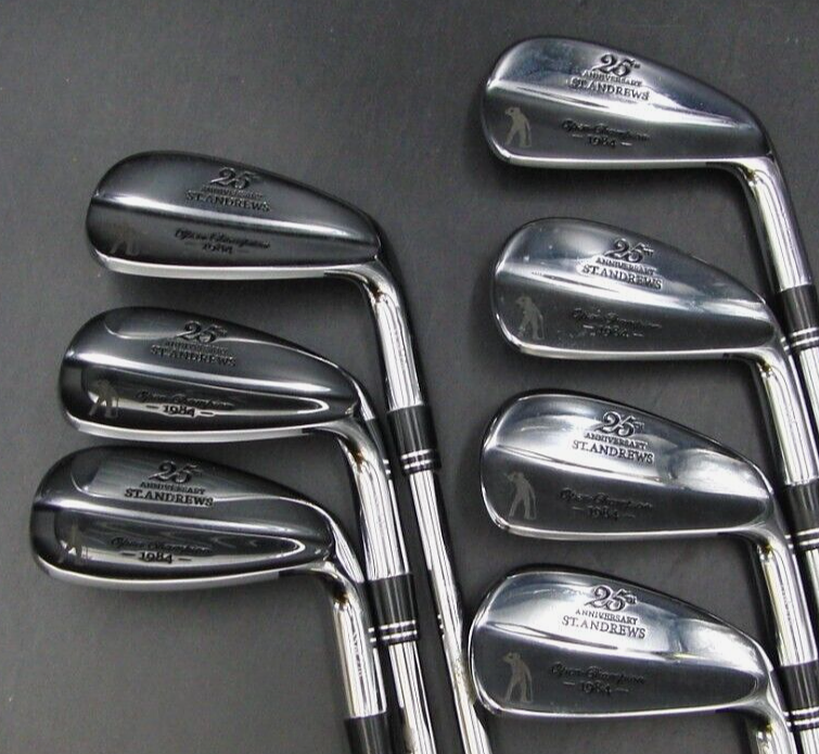 Set of 7 Seve Ballesteros 25th Anniversary St Andrews 1984 Irons 4-PW 55 of 276