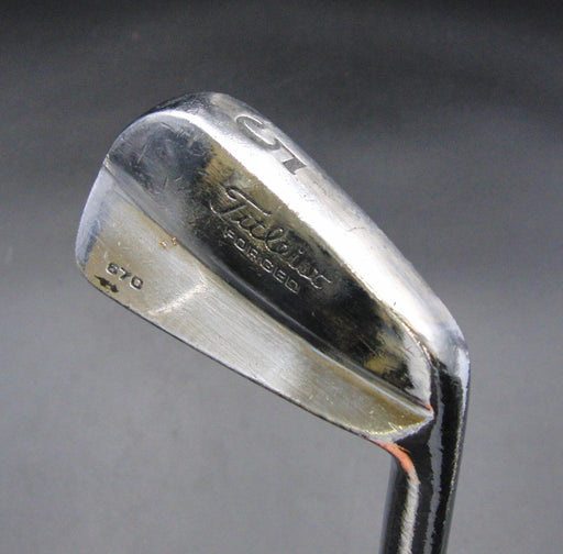 Titleist 670 Forged 5 Iron Regular Flex Steel Shaft Lamkin Grip