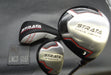 Set of 2 Callaway STRATA Titanium Composite 5 Hybrid +3 Wood Regular Graphite