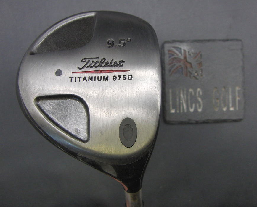 Titleist 975D Titanium 9.5° Driver Stiff Graphite Shaft Tour Edge Grip