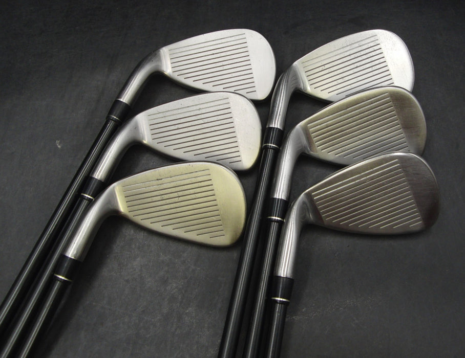 Set of 6 x TaylorMade XR-05 Irons 5-PW Stiff Graphite Shafts Mixed Grips